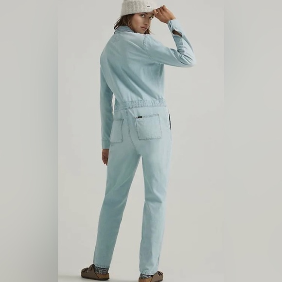 Lee Vintage Modern Union-Alls Lovely Light! NWT. Small & Medium. - Picture 3 of 5